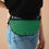 Thumbnail: Dimples Green Fanny Pack – Swing in Style