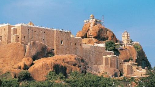 Que faire à Trichy (Tiruchirappalli) : Le temple du Rocher Fort à Trichy