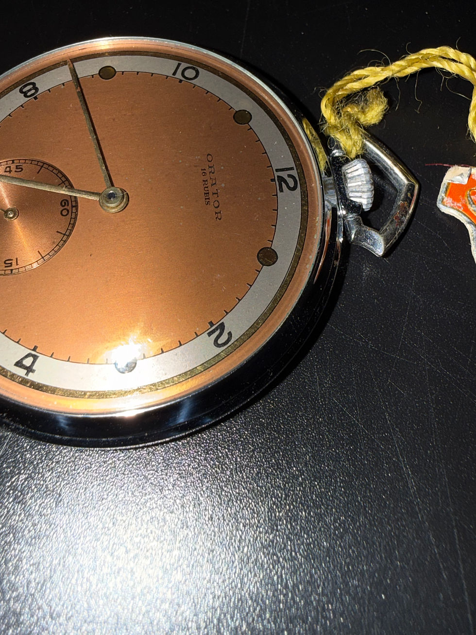 Thumbnail: 1940s Orator Pocket watch 