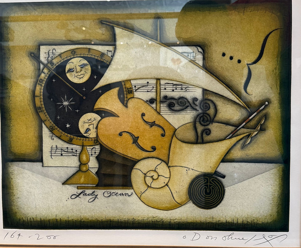 Thumbnail: Aquatint Ecting - Patrick O' Donoghue