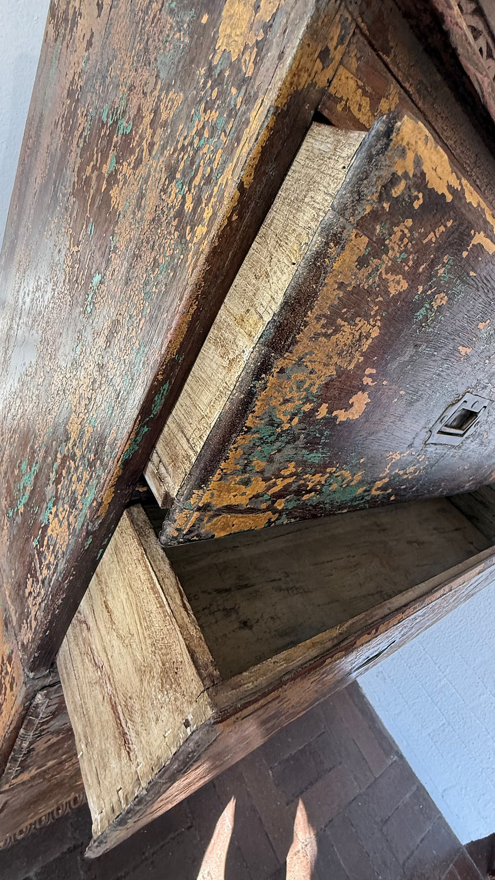 Thumbnail: Distressed Indian Handmade Dresser