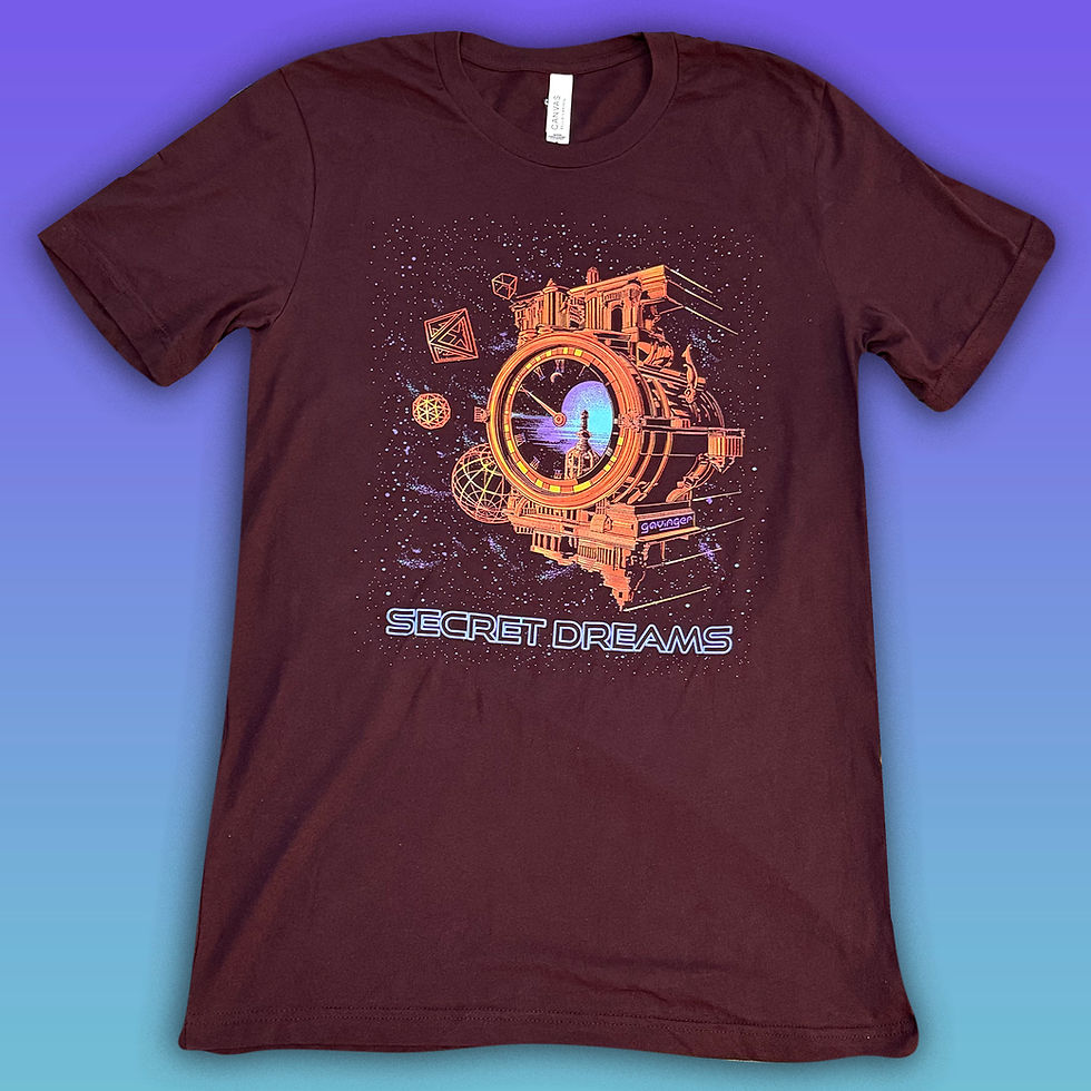 T-SHIRT GAVINGER OXBLOOD