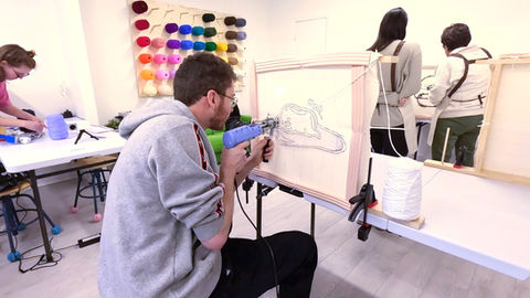 Beyond Fun Ateliers - Tufting
