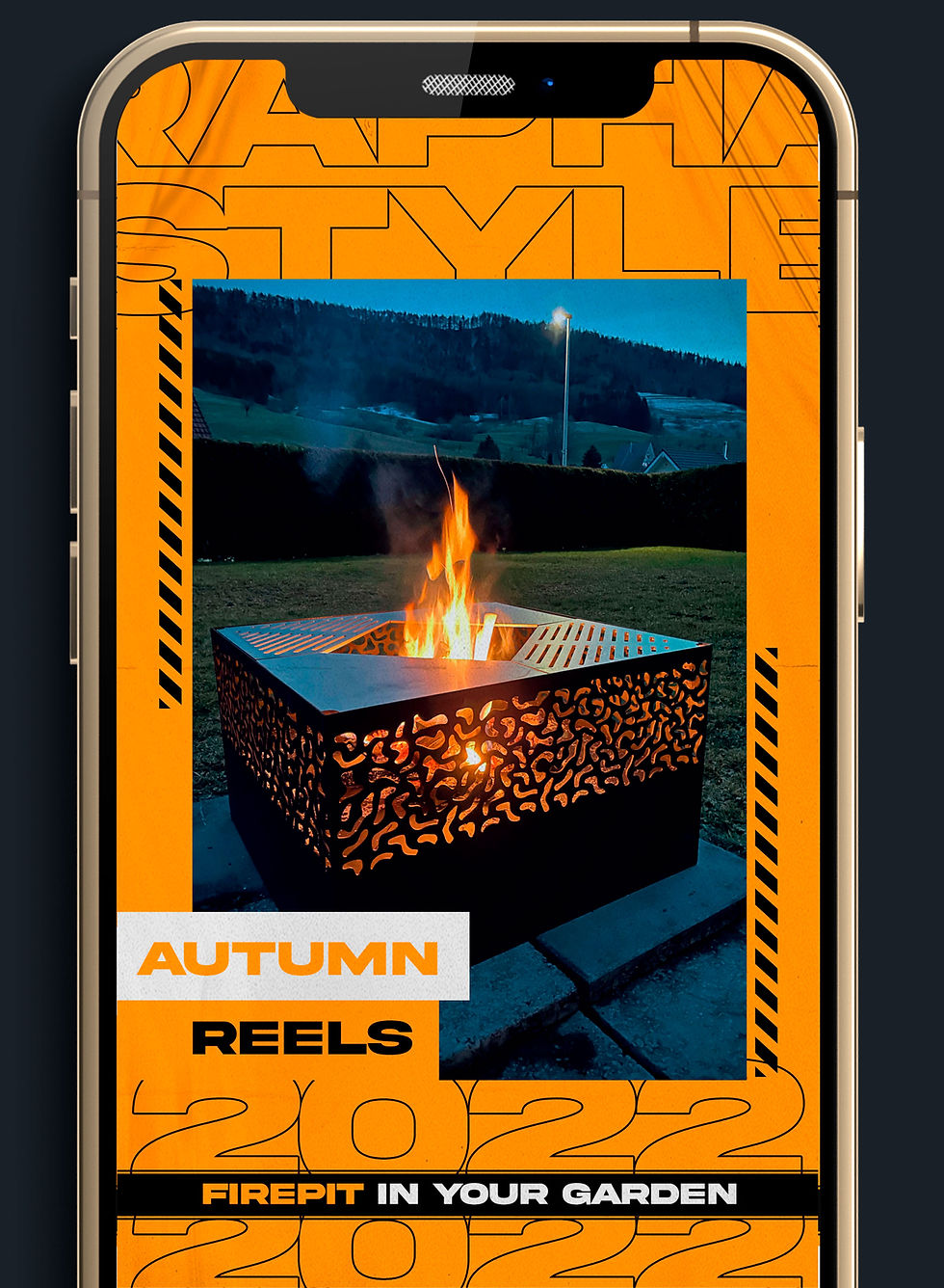 Instagram Reel Cover - Firepit