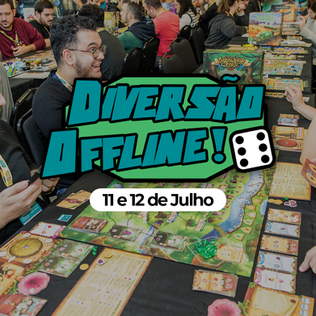 Diversão Offline 2026: o maior encontro de jogos de mesa da América Latina está chegando!