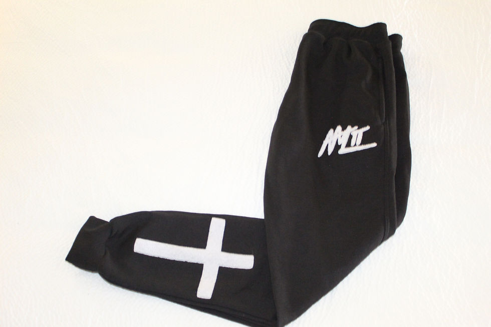Walk By Faith Joggers Black