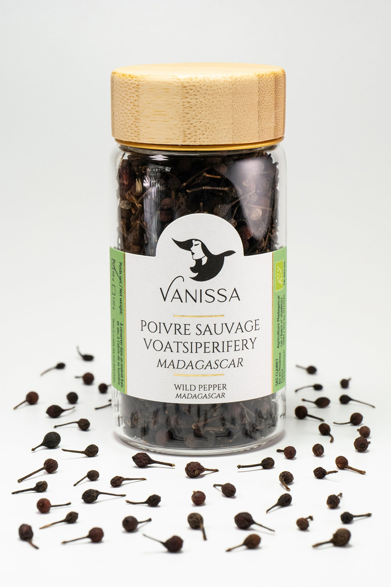 Poivre sauvage Voatsiperifery Bio - Madagascar 60 g