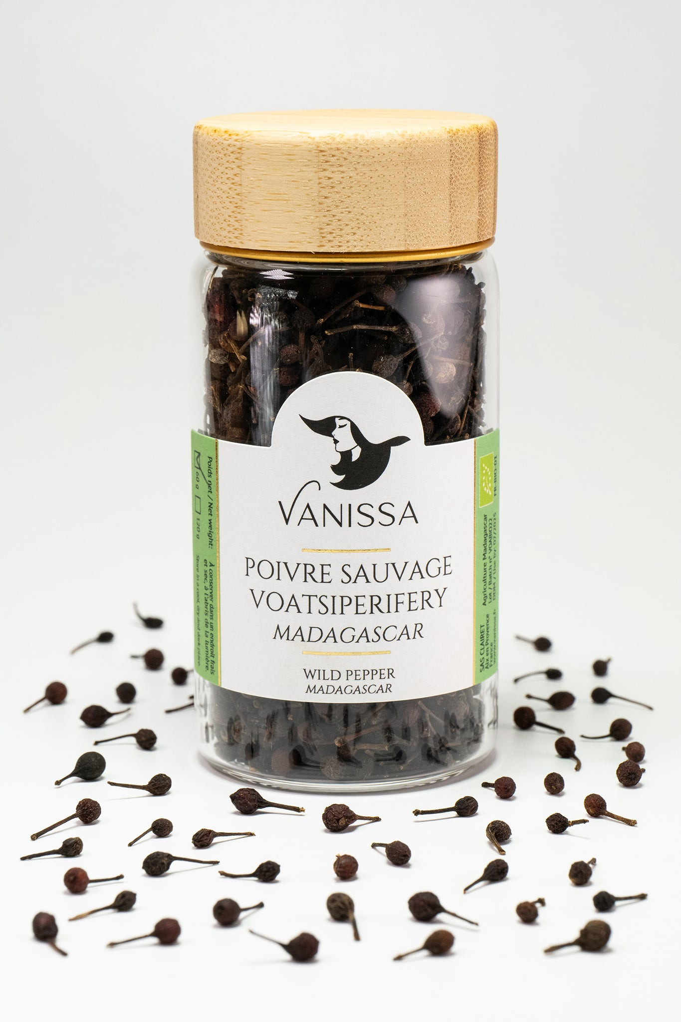 Poivre sauvage Voatsiperifery Bio - Madagascar 60 g