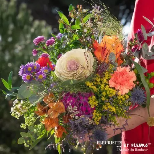 Bouquet simple bonheur