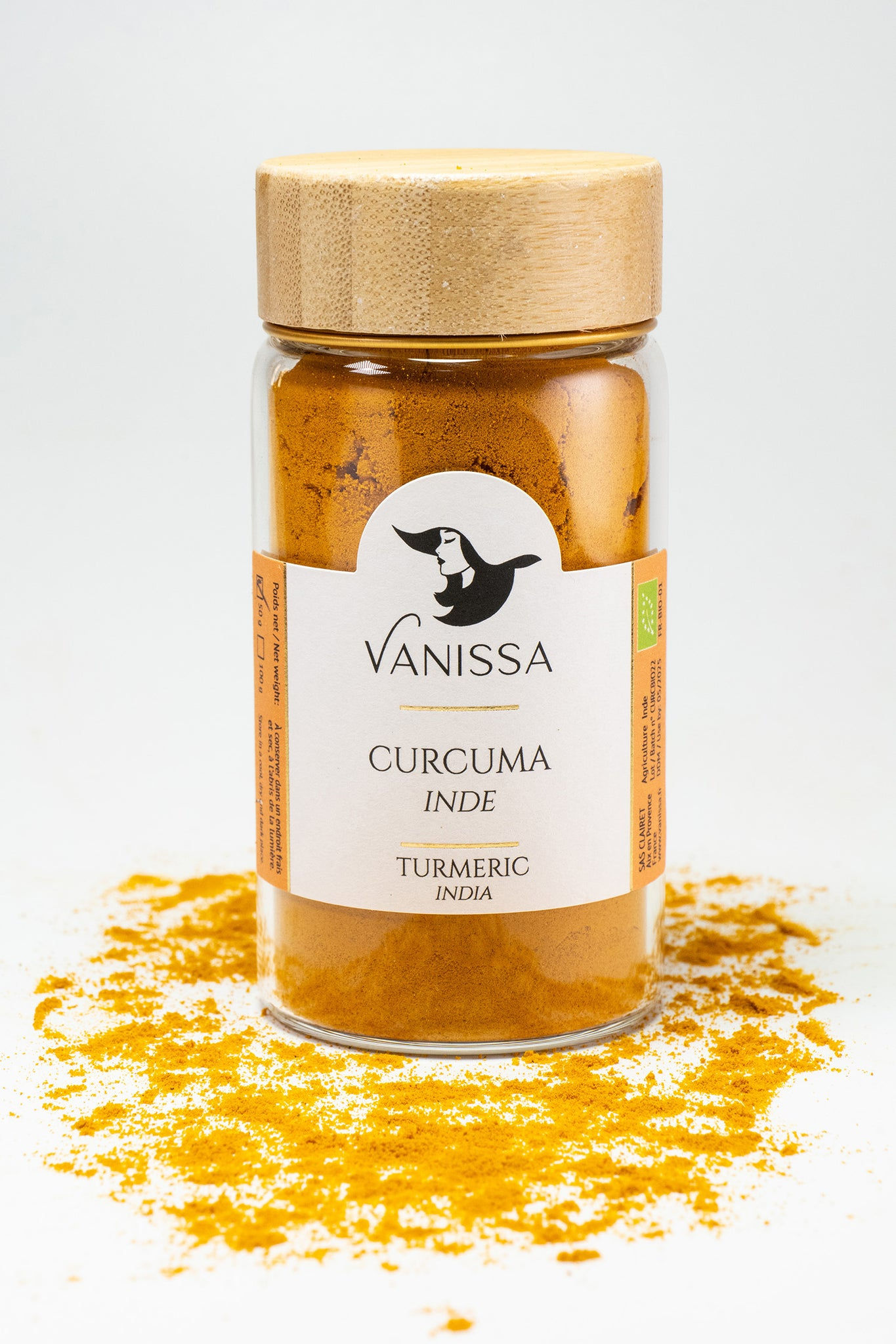 Curcuma Bio en poudre - Inde 50 g