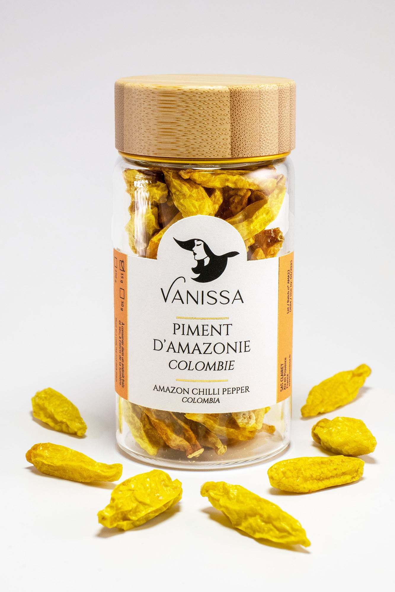 Piment Jaune d'Amazonie - Colombie 15 g