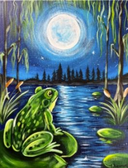 The Curious Frog