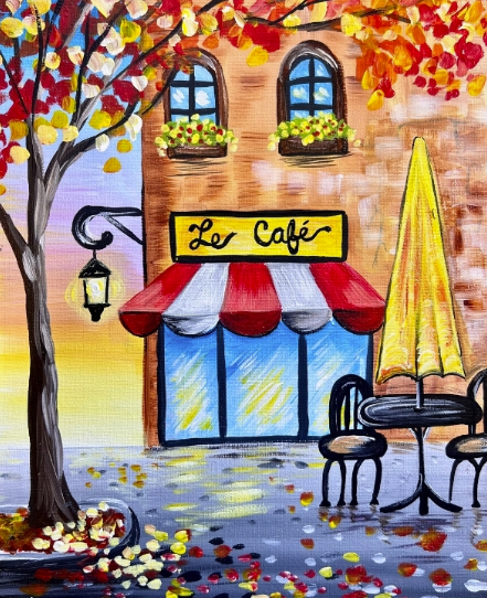 Autumn Café Escape