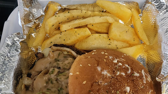 Swiss Mushroom Burger