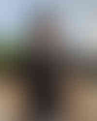 Black Men's T-shirt with front chest design