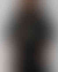 Black women's oversize T-shirt with front print of a dog and text