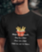 Black round neck Men's T-shirt with front design of a bucket full of beer bottles along with funny text