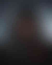 black oversized hoodie with front chest print