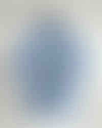 Baby blue unisex oversized T-shirt with front print