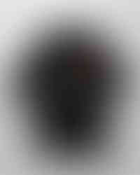 black oversized T-shirt with front chest print