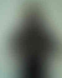 Black oversized women's T-shirt with back print