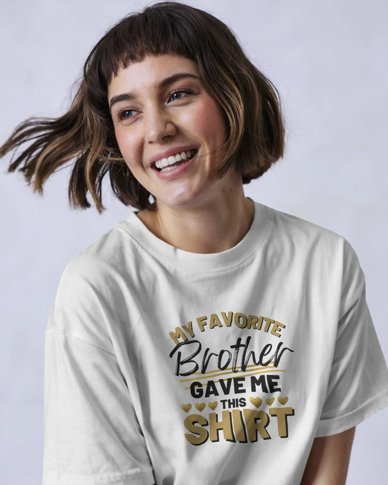 women wearing white regular fit t-shirt with front print