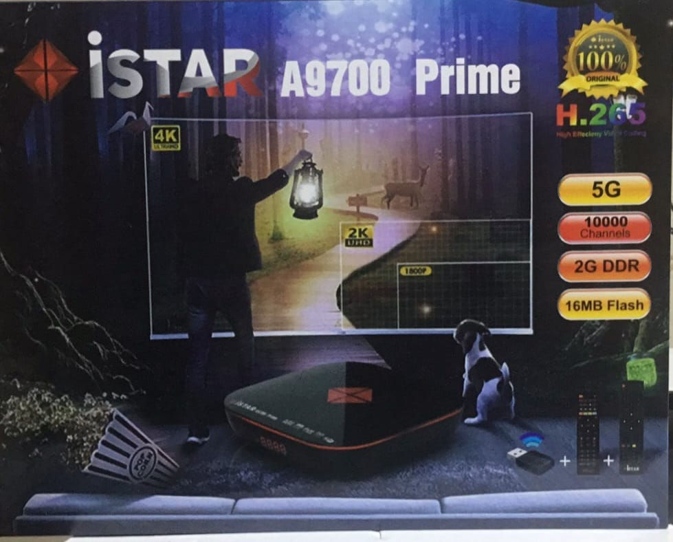 Istar A9700 Prime Receivers ايستار مع 12 اشهر خدمة مجانية