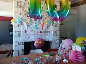 Un 10ème anniversaire mémorable pour Anna au Domaine de la Coutardière