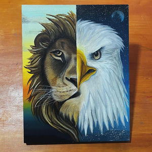 Leon y águila