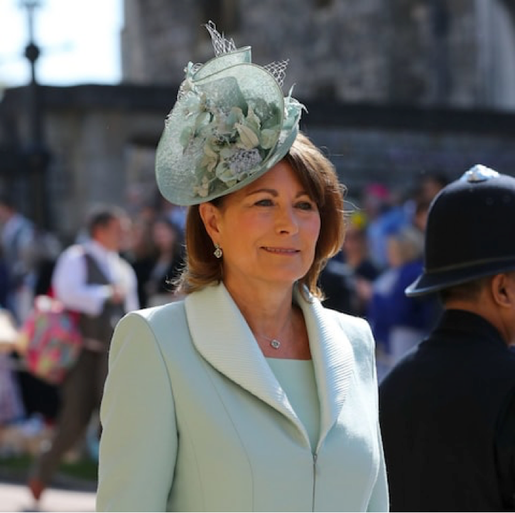 Carole Middleton at the royal wedding