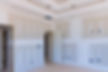 Beautiful drywall work done in master bedroom of a Central PA new construction home with trim still needed to be added in