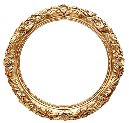 Gold frame
