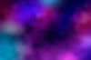 Purple, teal, and pink space-style background