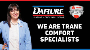 Daflure is a Designated Trane Comfort Specialist