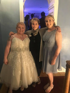 Kathy Monte with a bride and her mother in Mechanicsburg, PA