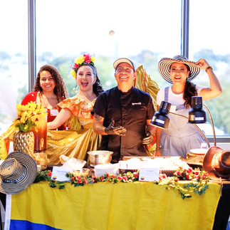 Cultural group at Taste of New Futures