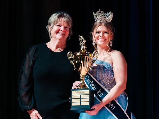 Miss Carlisle Ice Queen with The Christopher Campbell Commitment Award in 2026