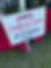 derby day signage featuring red, gold, and navy
