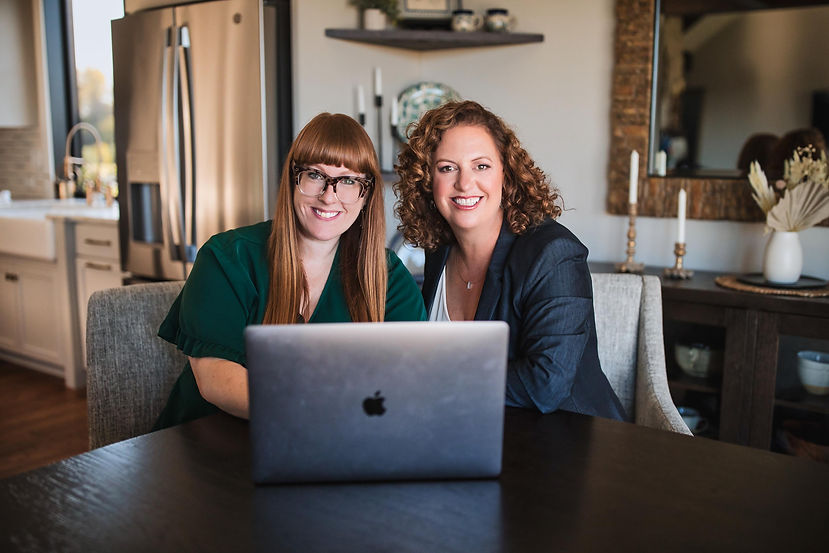 Vast Strategies Marketing Consultation Firm Owner, Tammy Vasbinder, with Central PA Branding Expert Bitsy McCann