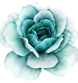 EJ Designs Interior Design Consultations Teal Flower
