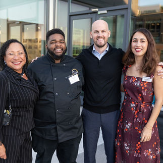 New Futures Staff and Chef at the Taste of New Futures