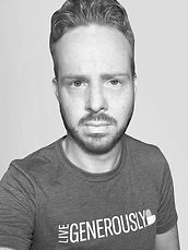 Dan, guitarist and keyboardist for Traced in Air