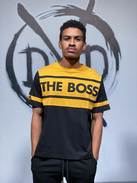 The Boss Yellow Tee | Dexterity Depot | Ninja & Parkour Clothing