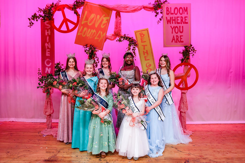 The 2026 Miss Carlisle Ice Queen Court