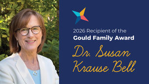 2026 Recipient of the New Futures Gould Family Award Dr. Susan Krause Bell