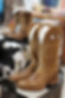 Close up of boots at Back to Basics Western Wear