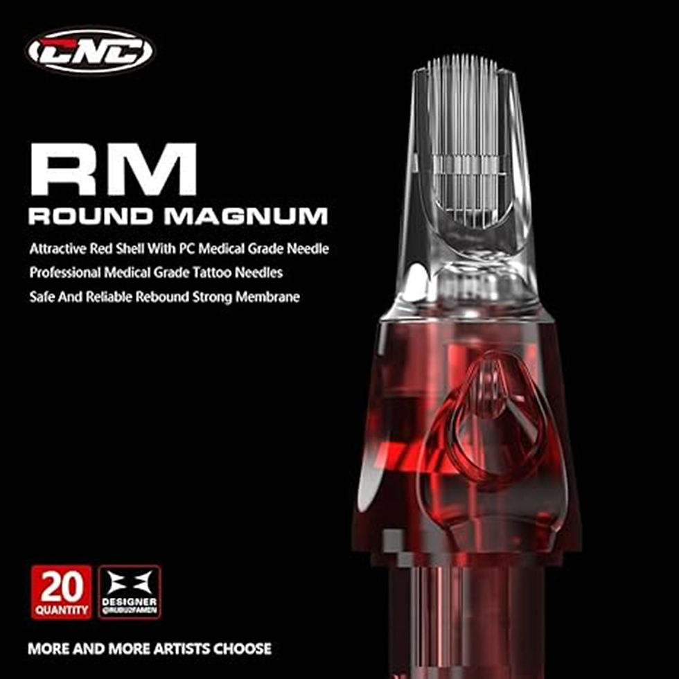 Thumbnail: 20 CNC Police Tattoo Cartridges Needle PRO Safety