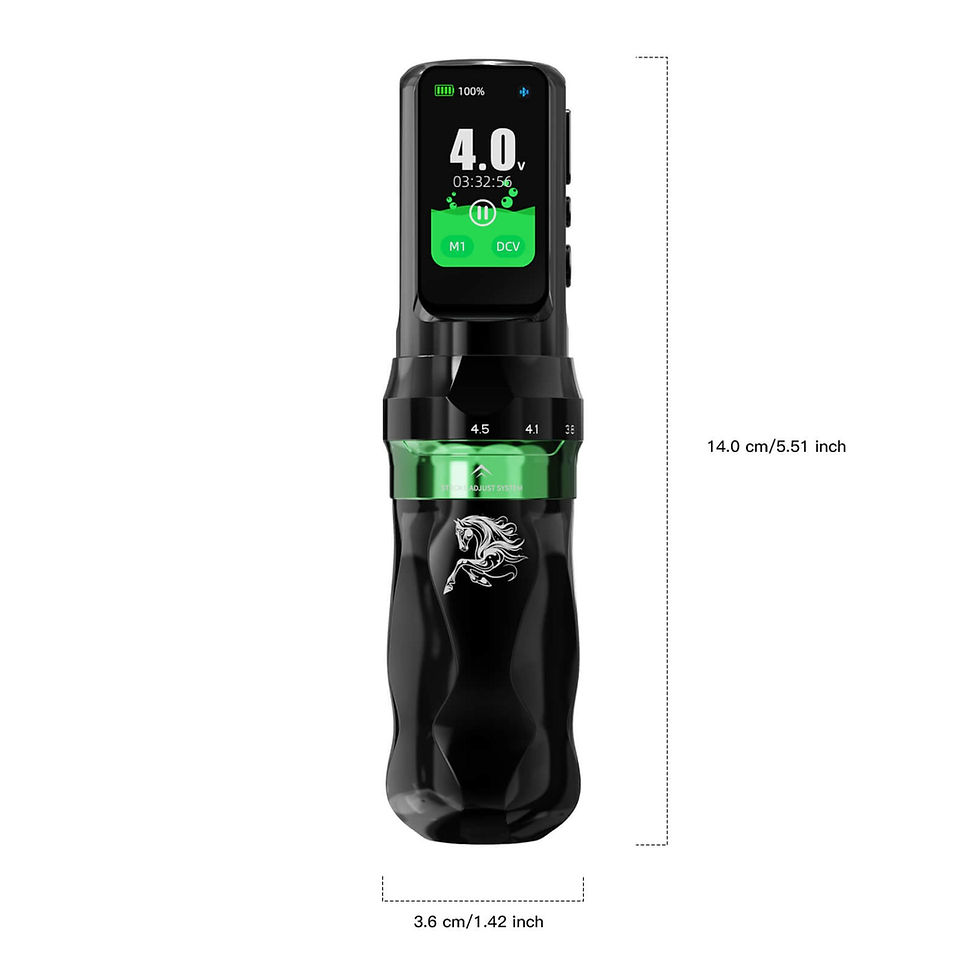 Thumbnail: Fold Pro Year of the Horse Edition Wireless Tattoo Pen Machine 2.5-4.5mm 7 Adjus