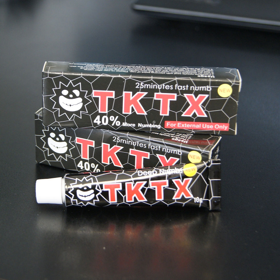 Thumbnail: 10g TKTX Dermal Tattoo Numb Anesthetic Cream Pain Free