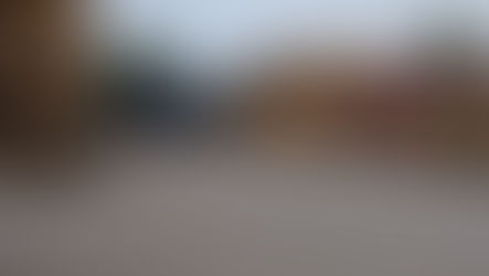 Concrete yard with good drainage & non slip surface